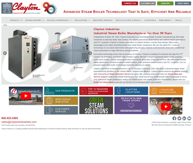 Clayton Industries fast heat