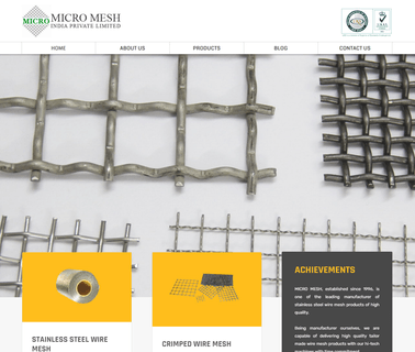 Micro Mesh India P. Ltd. welded mesh industrial fence