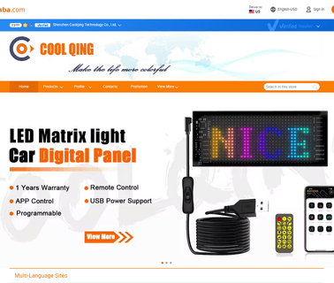Shenzhen Coolqing Technology bar waterproof led