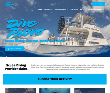 Scuba Diving Caribbean, Providenci turks caicos