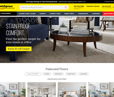 Carpet Express laminate flooring store