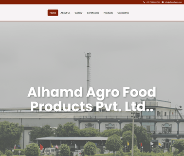 Al-Hamd Agro Food Products export award