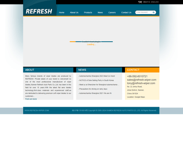 Xiamen Refresh Auto Parts auto windscreen