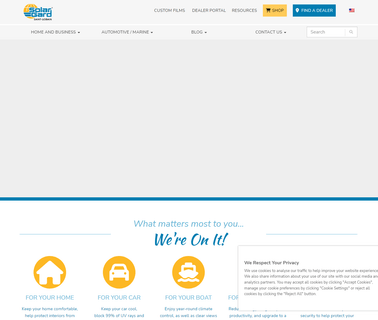 Solar Gard aftermarket vehicles