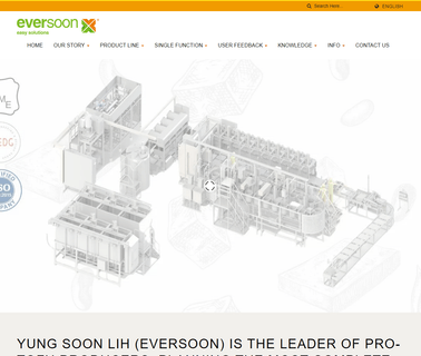 Yung Soon Lih Food Machine sheet grinding machine