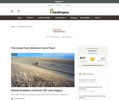 Western Farm Press western media