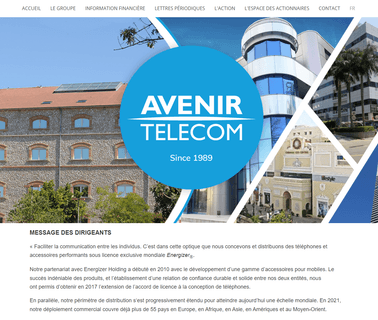 Avenir Telecom cigarettes mods