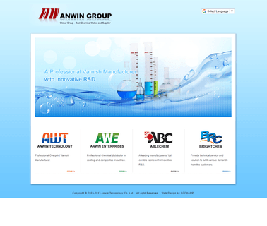 Anwin Technology varnish