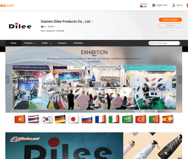 Xiamen Dilee Umbrella golf umbrellas
