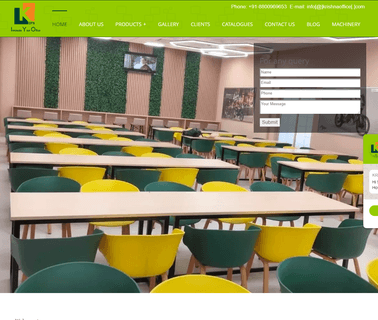 Krishna Office Furniture Systems back stainless steel