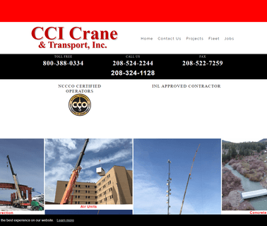 Cci Crane & Transport  cci speer