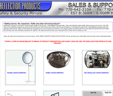 Safety & Security Traffic Convex Inspection Driveway Mirrors full traffic
