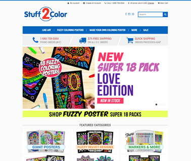Stuff2Color order shopping