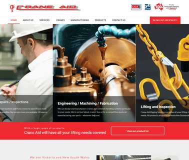 Crane Aid, Crane Service crane hoist trolley
