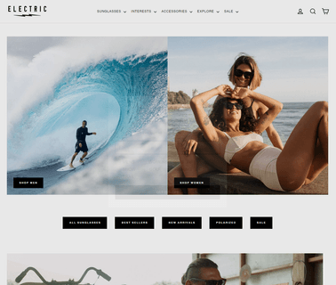 Electric Sunglasses day protection