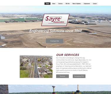 Sayre Associates - Sioux Falls South Dakota  badminton courts