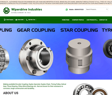 Wiperdrive Industries industrial mountings