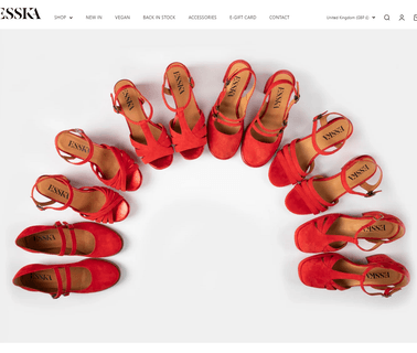 Esska Shoes leather ankle
