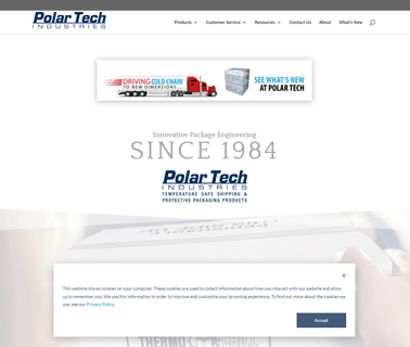 Polar Tech Industries boxes giftwrap