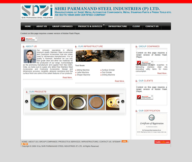 Shri Parmanand Steel Industries mechanical lift system