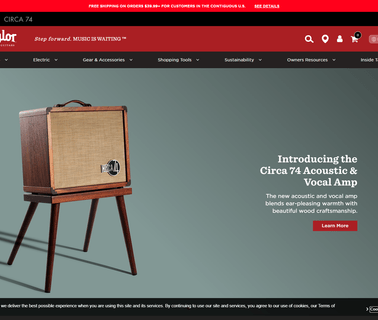 Official Taylor Guitars Website, children musical instrument