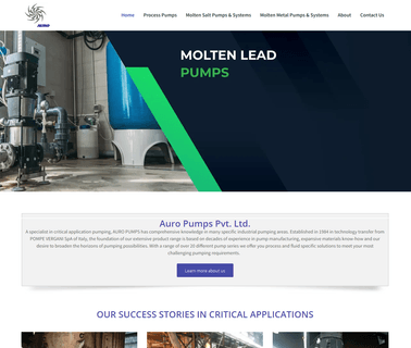 Auro Pumps high pressure fluid pump