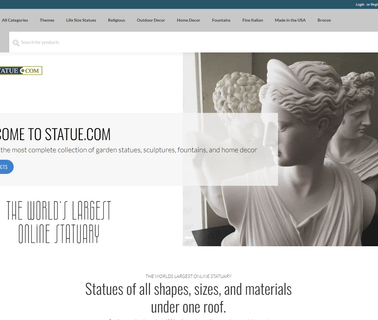 Statue.Com Home and Garden Statu home statues