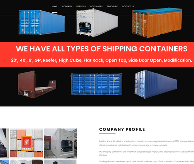 Redline Stone 20ft 40ft reefer