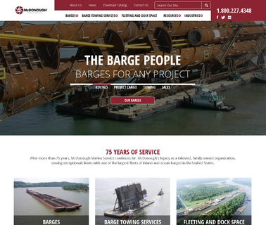 Tugboat Company - Barge Leasing & Rental Mcdonough Marine brandt shale