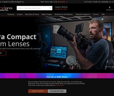 Band Pro Film & Digital motion picture lighting