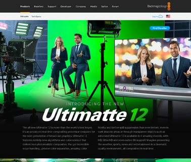 Blackmagic Design weather mobile