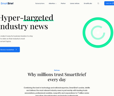 Smartbrief associations professional