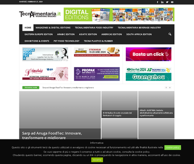 Tecnalimentaria- Editrice Edf Trend Srl food processing magazine