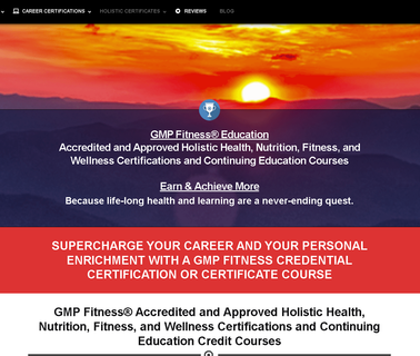 Gmp Fitness, Founded By Ceo Gina health certification
