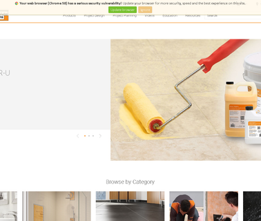 Schluter Systems Lp waterproofing expansion
