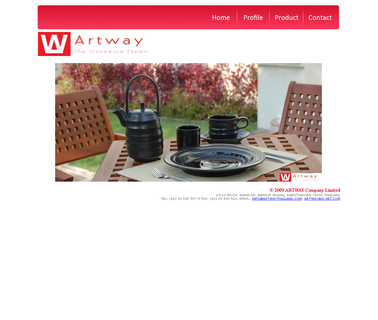 Artway ceramic plate tableware