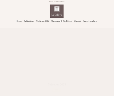 La Galleria Collection Bvba anar chaska jaar