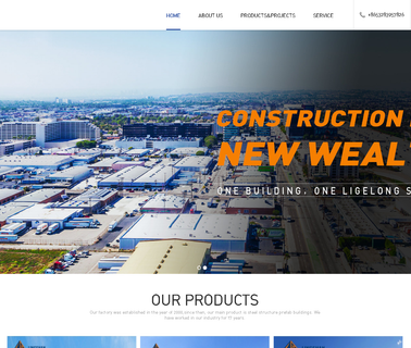 Qingdao Lingshan Steel Construction workshop building construction