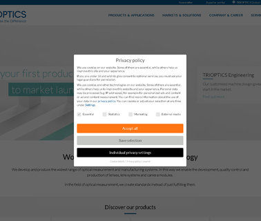 Trioptics optical image