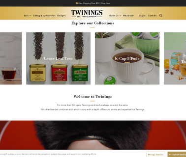 Twinings Of London herbal equipment