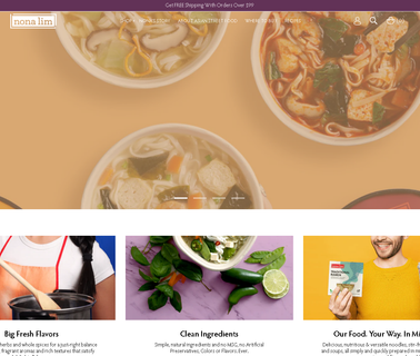 Nona Lim & Hodo Soy asian food products