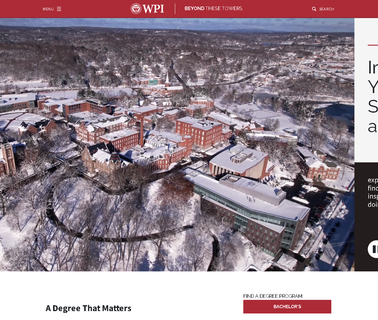 Worcester Polytechnic Institute demand professional