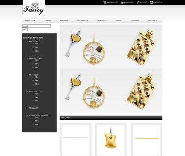Fancy Jewelry charms gold