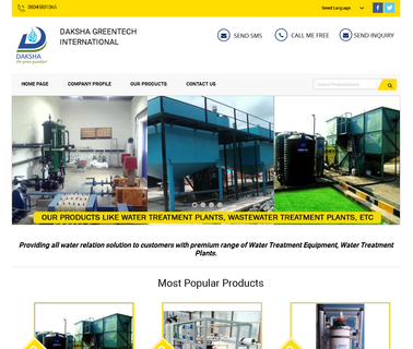 Daksha Greenenviro Systems effluent sludge treatment