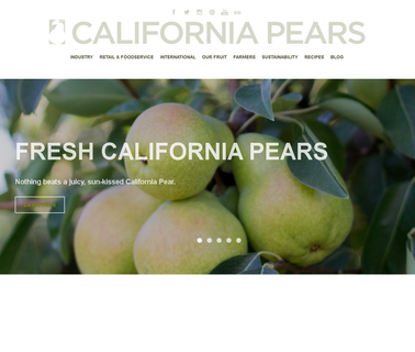 California Pear Advisory Board fresh food exporter
