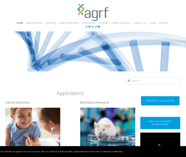 Australian Genome Research Facility resources