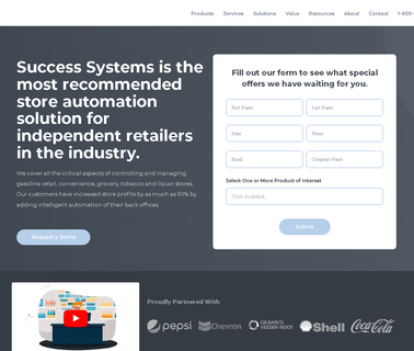 Success Systems® back basket