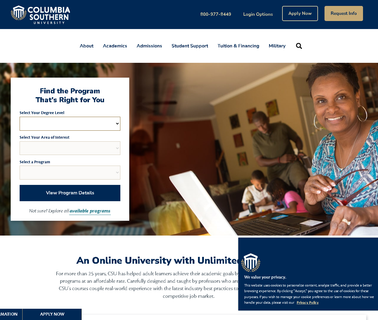 Columbia Southern University associate
