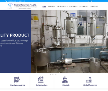 Pristine Plants India industrial gas plants