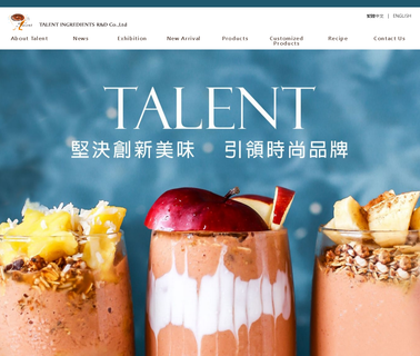 Talent Ingredients R & D iso 22000 haccp